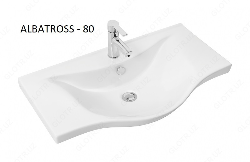 Умывальник керамическая ALBATROS Турция 80cm - 1 079 652.6 сум