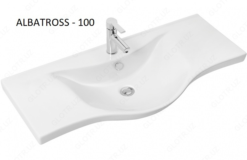 Умывальник керамическая ALBATROS Турция 100cm - 1 446 279.6 сум