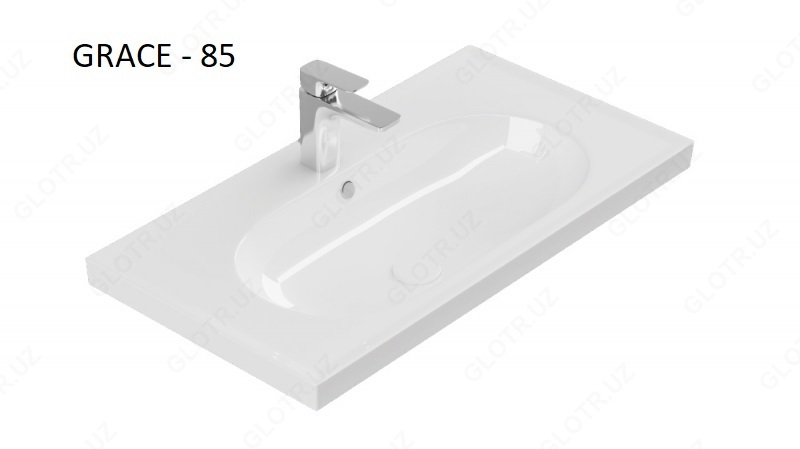 Умывальник керамическая LUXURY Турция 80см - 1 382 485.2 so'm