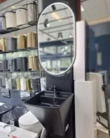 Подвесная раковина с зеркалом+смеситель - 11 912 380 so'm