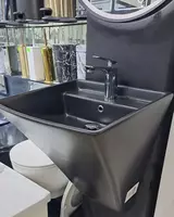 11 912 380 so'm Подвесная раковина с зеркалом+смеситель