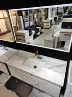  Умывальник с подвесной тумбой 120см - 