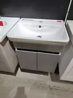 подвесная тумба с раковиной 50см