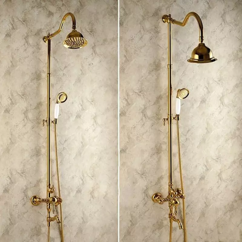 Душевая стойка для ванны БРОНЗА