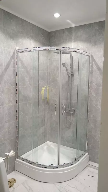 Душевая кабина овальная 100/100