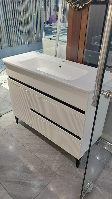 Раковина с тумбой Турция 105см - 3 855 184 сум