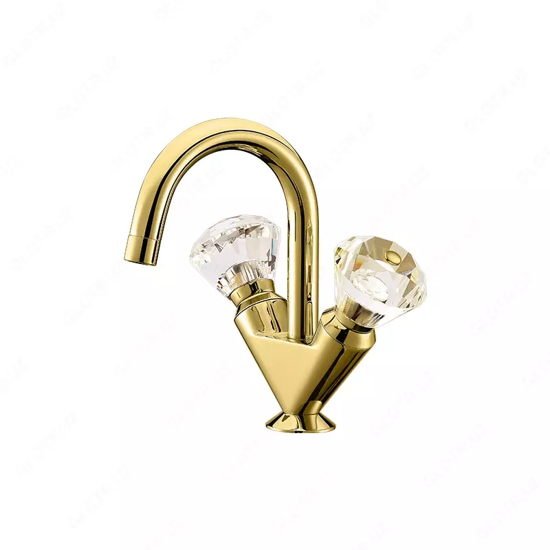 Смеситель для раковины с двойной ручкой САЕ 09 1485G - 155 сум