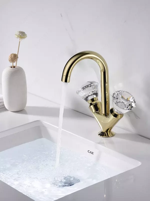 Кухонный смеситель с двойной ручкой САЕ 09 3485G