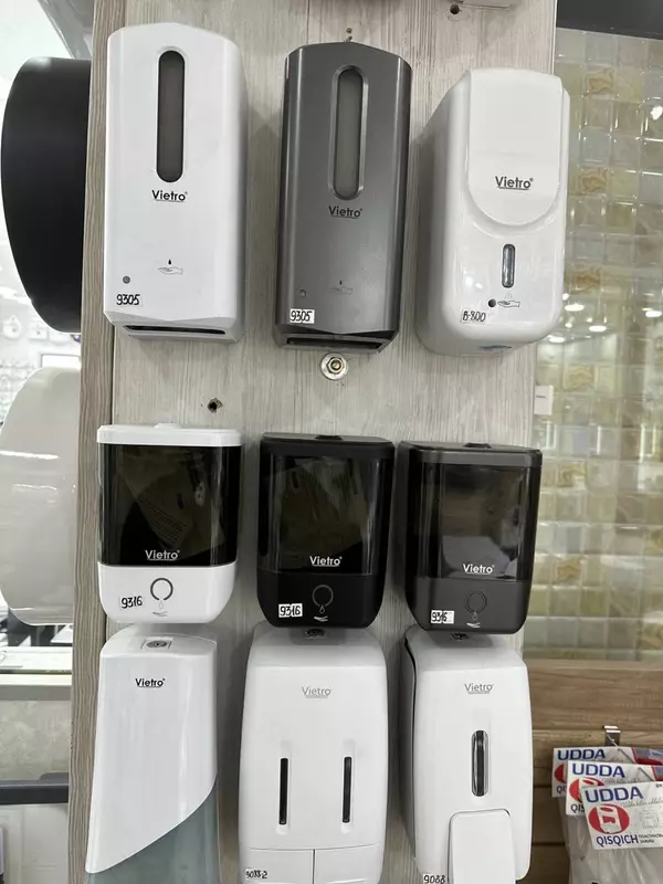 Сенсорный дозатор для жидкого мыло 1Л Vietro - 601 080.5 сум