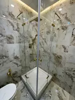 Душевое ограждение MYGUESS Gold 90/90 - 6 029 890 сум