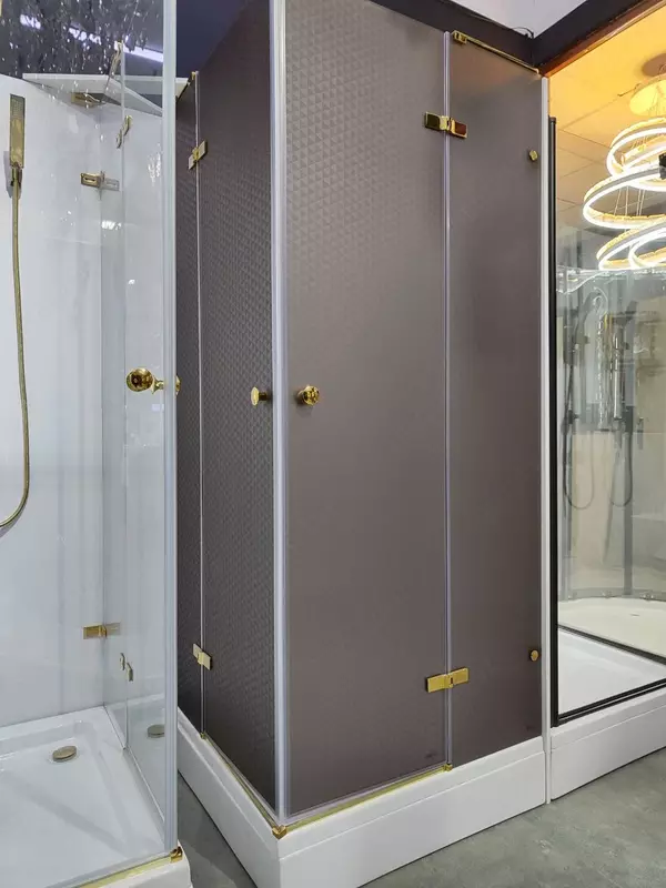 Душевое ограждение Myguess Gold 90/90