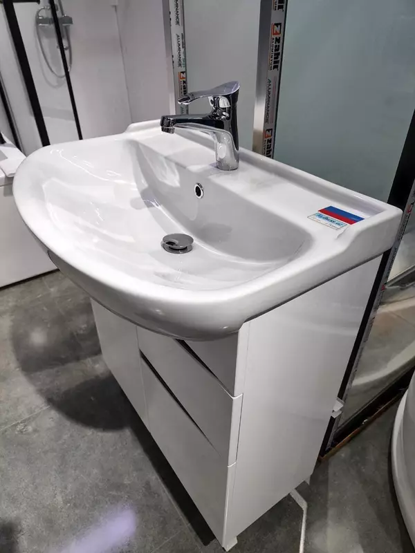 Раковина с тумбой 70х47 РОССИЯ