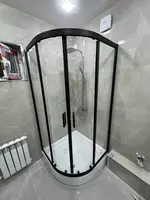 Овальная душевая кабина Myguess 90х90