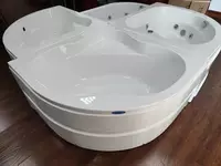 2 831 150.8 сум Акриловая ванна овальная 110х110