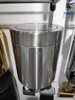 Настенное ведро для мусора. Никель. Турция. 5л