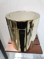 Настенное ведро для мусора. Золото. Турция. 5л