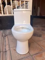  Унитазы ОПТОМ. Литой с нижним выпуском. Китай - 