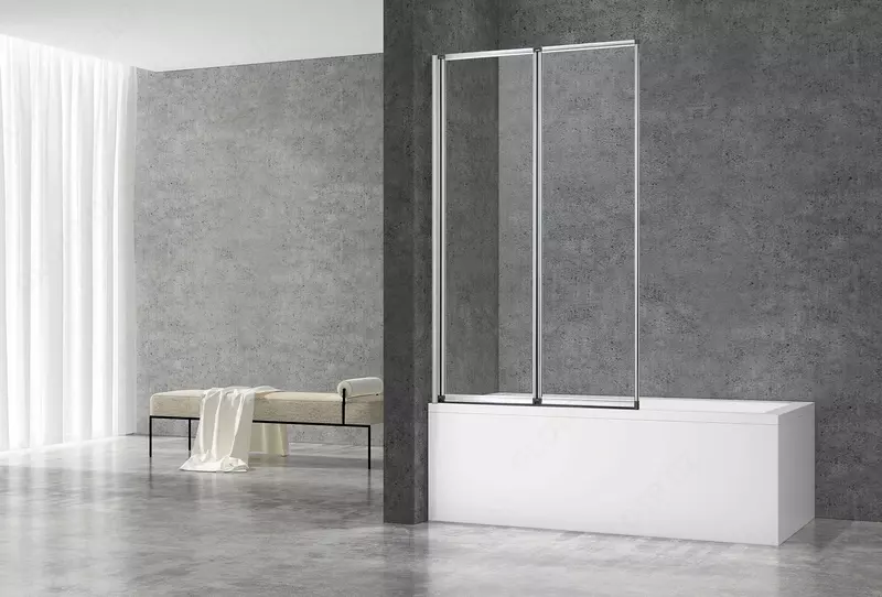 Душевое ограждение на ванну BW1422 80см