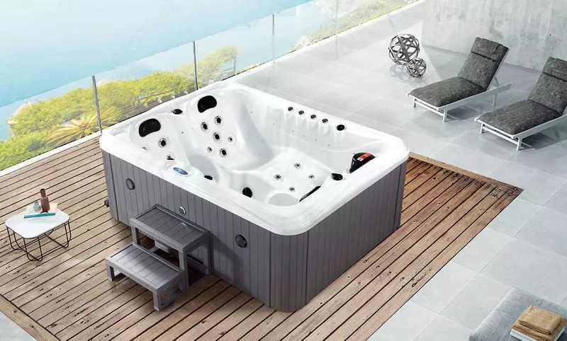 Джакузи СПА-бассейн для дачи MYGUESS 210х160