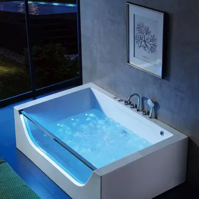  Отдельно стоящая джакузи ванна MYGUESS 180х120 - 