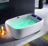 Отдельно стоящая джакузи ванна 180х120