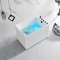 Отдельно стоящая мини ванна 110х70