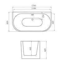 одна стоящая ванна - 11 636 255.8 so'm