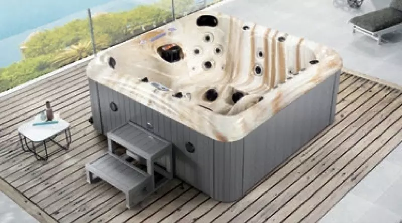 гидромассажный бассейн для двора