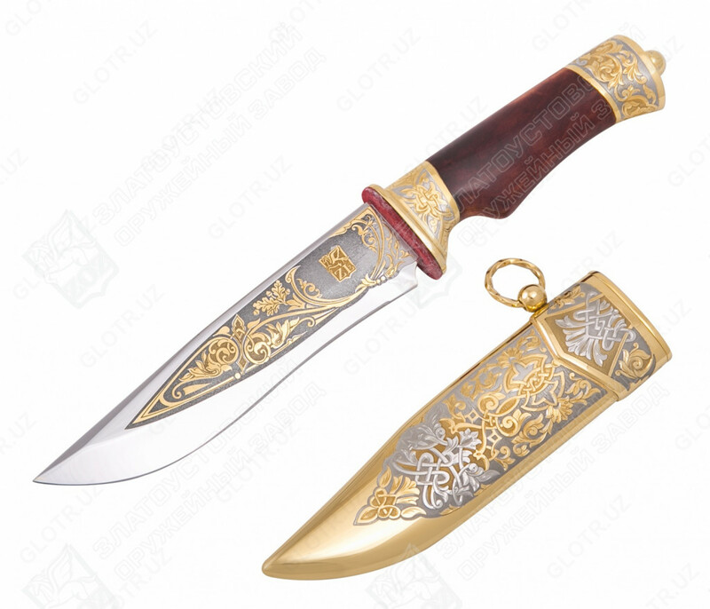 4 230 011 сум Нож сувенирный "Глухарь" (Клинок нержавеющая сталь ЭИ-107)