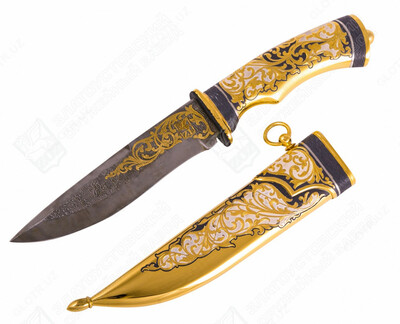 Нож сувенирный "Лев" (сталь дамасская) - 5 308 329 сум / шт.