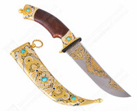 Нож сувенирный "Луна" (сталь нержавеющая "ЭИ-107")