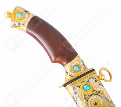 8 180 100 сум / шт. Нож сувенирный "Луна" (сталь нержавеющая "ЭИ-107")