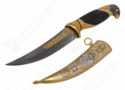 Эксклюзивный  сувенирный нож  "Царская охота" (сталь дамасская) - 9 407 115 сум / шт.