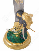 Эксклюзивный нож "Слон" (сталь дамасская