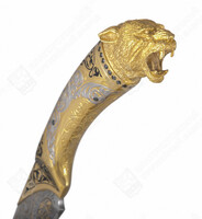 6 135 075 сум Нож сувенирный "Ягуар" (сталь нержавеющая "ЭИ-107")