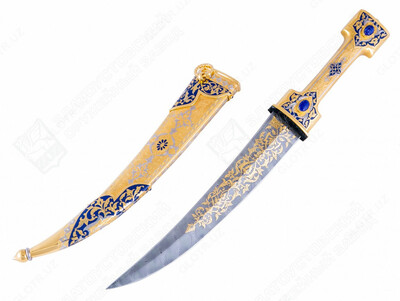 Кинжал бебут сувенирный "Халиф" (сталь дамасская) - 8 998 110 сум / шт.