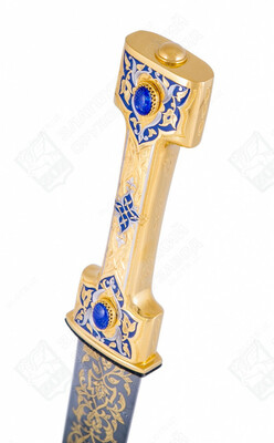 8 998 110 сум / шт. Кинжал бебут сувенирный "Халиф" (сталь дамасская)