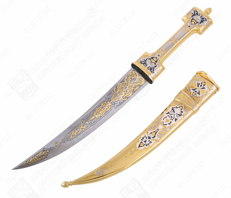 Кинжал бебут сувенирный "Ихшид" (сталь нержавеющая "ЭИ-107") - 8 725 440 сум