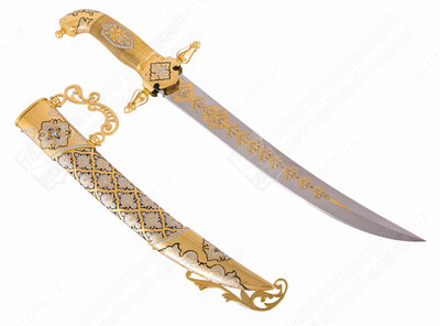 Кинжал бебут  сувенирный "Шахерезада" (сталь нержавеющая "ЭИ-107")