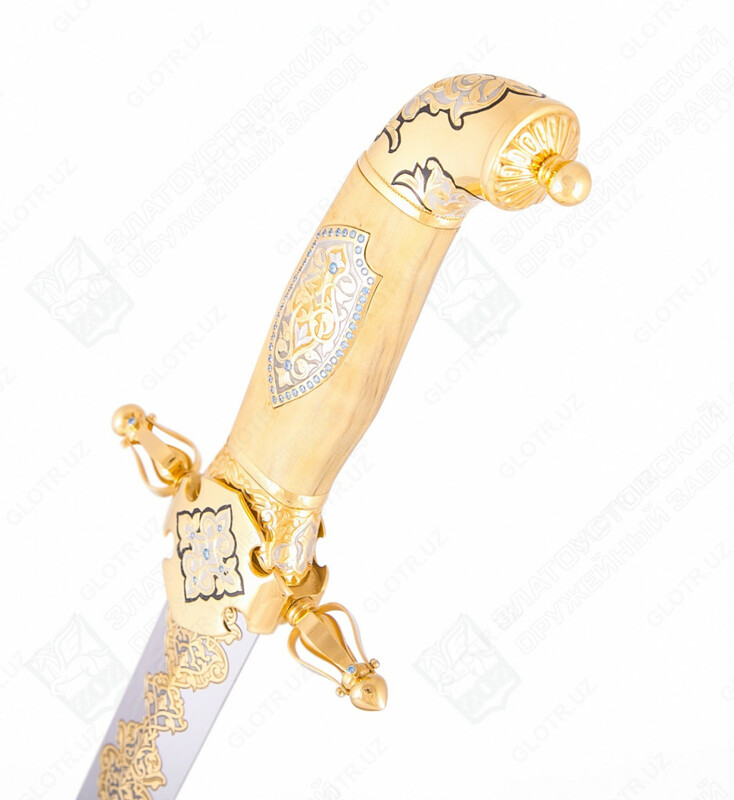 14 315 175 сум Кинжал бебут  сувенирный "Шахерезада" (сталь нержавеющая "ЭИ-107")