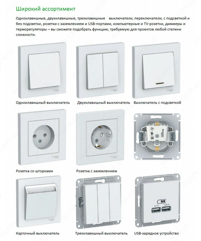  Выключатель. Новая серия Atlas Design (Schneider Electric) - 