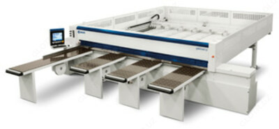Высокопроизводительный раскроечный центр ЧПУ с загрузочной платформой Gibbiani P