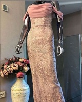  Вечернее платье Розовое золото - 