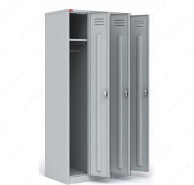 Шкаф гардеробный (металлический) ШК-4Рх3