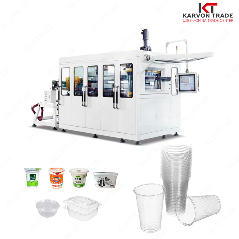 Plastik stakanlarni ishlab chiqarish uchun uskunalar