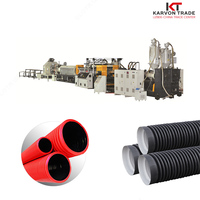 Оборудование для производства гофрированной трубы (100-500мм)