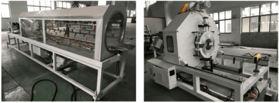 Цена по запросу Оборудование для производства гофрированной трубы (100-500мм)