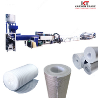 Линия по производству синтепона с фольгой