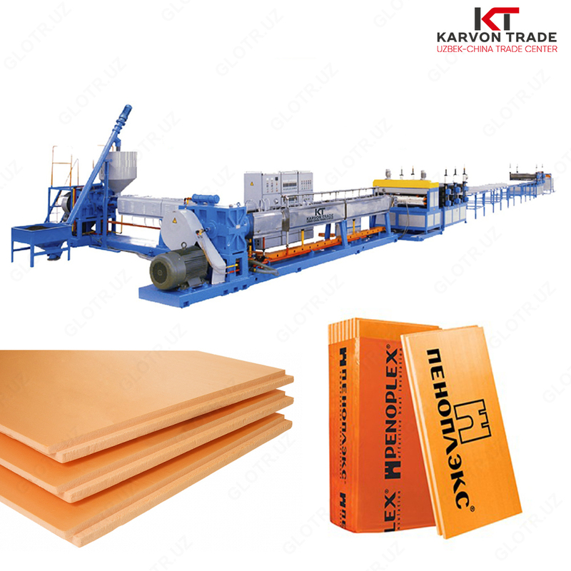 Линия по производству пеноплекса (270～350м3/сутка)