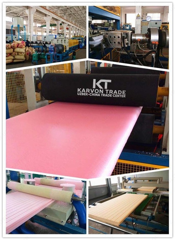 Линия по производству пеноплекса (270～350м3/сутка) - "Karvon Trade" OOO